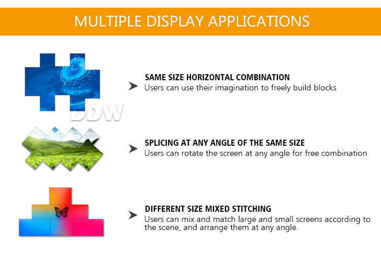 Full Color Architectural Video Wall , Irregular Led Display Shopping Mall Advertising
