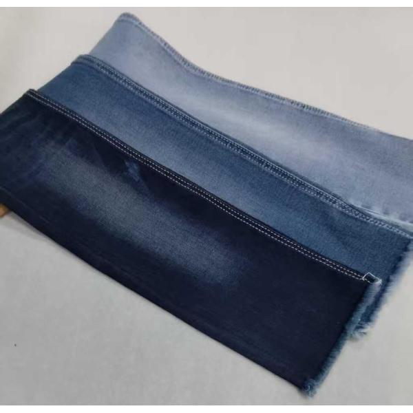 TR 9.7oz Dark indigo with full width 180-182cm construction 10+10*12/55/75 Denim fabric JSD3407 for jeans