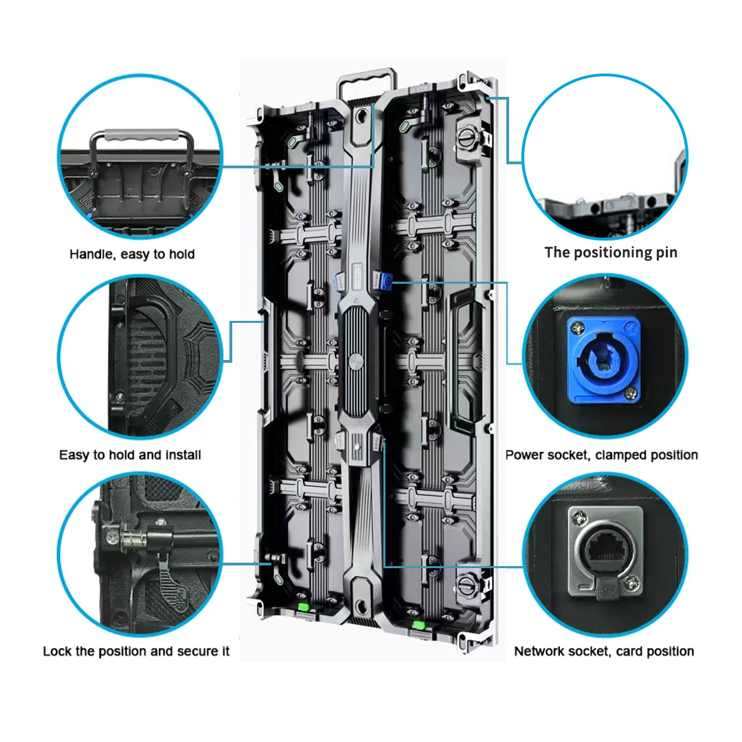 Other Media Ultralight P3.91 P4.81 Outdoor Indoor Stage Concert Giant Panel Wall Led Panel Screen Led Display