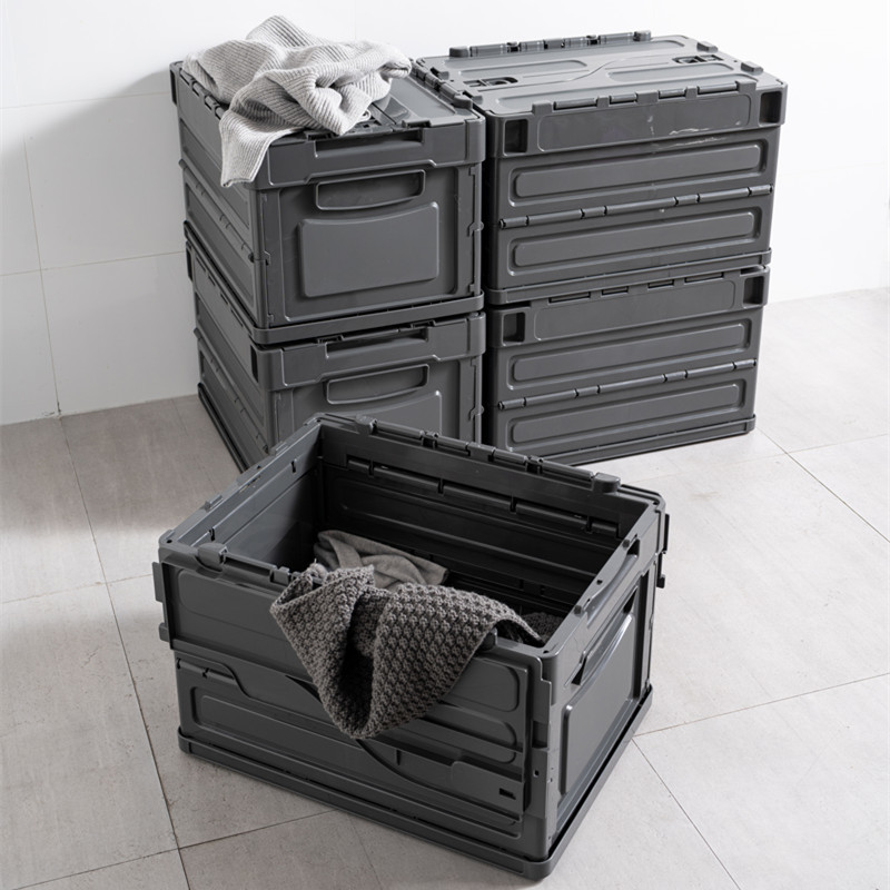 Humanized Environmental Protection Plastic Storage Bin Collapsible