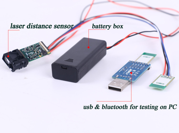 Laser Rangefinder Sensor 1mm Professional Bluetooth Laser Distance Meter Module