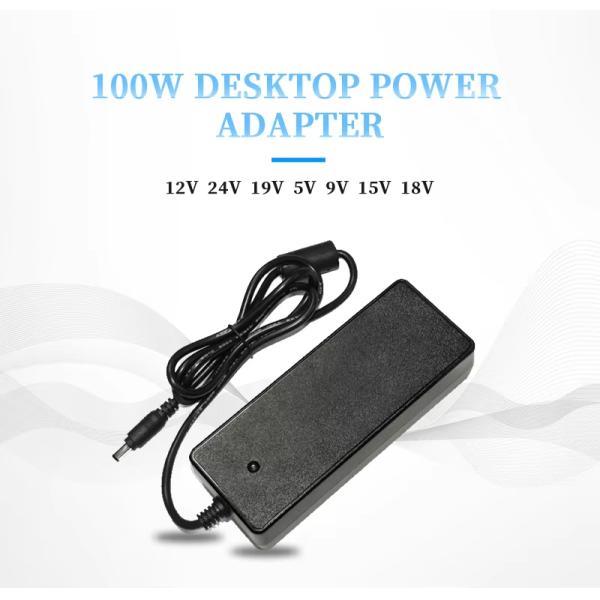 Single Phase 12V 8Amp Power Supply LED LCD CCTV Output Type DC Jack 5.5*2.1mm