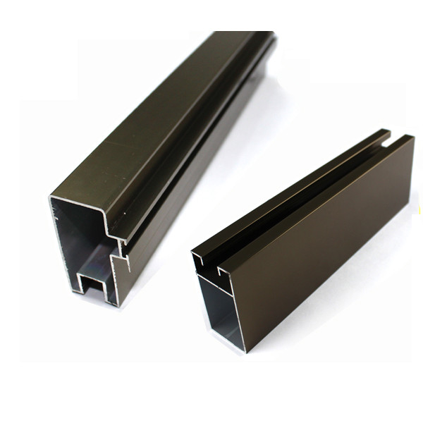 6063 T3 - T8 Aluminum Curtain Wall Profile Electronics Color For Building