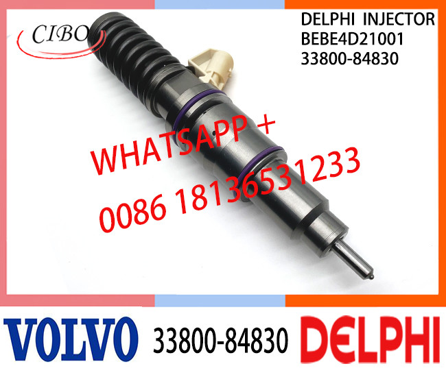 33800-84830 63229467 BEBE4D21001 Fuel engine Diesel Injector 33800-84830 BEBE4D21001 63229467 E3.18 for HYUNDAI H ENGINE