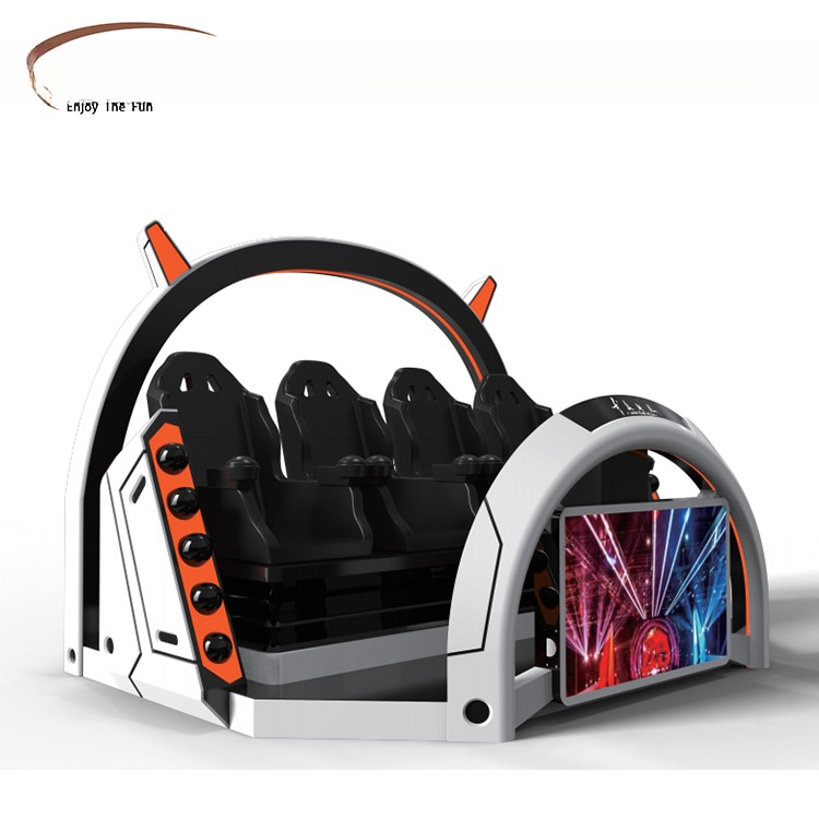 Coin Operated Double Players 9d VR Chair VR Game Machine CE Certificate