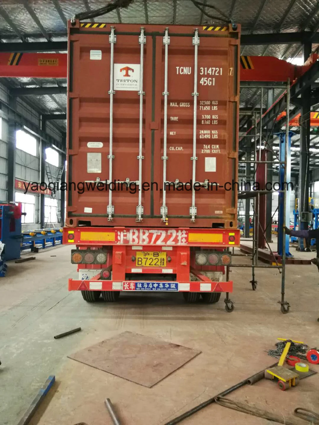 AC Frequency Automatic Submerged Arc Welding H-Beam Machine