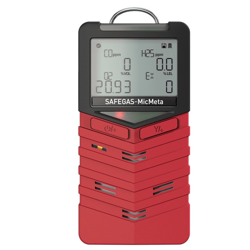 Handheld LPG Gas Leakage Detector For LEL CO O2 H2S Customized