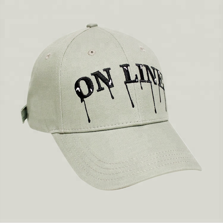 Custom Made Elegant Printed Baseball Caps Sun Protection Acylic / Wool Material