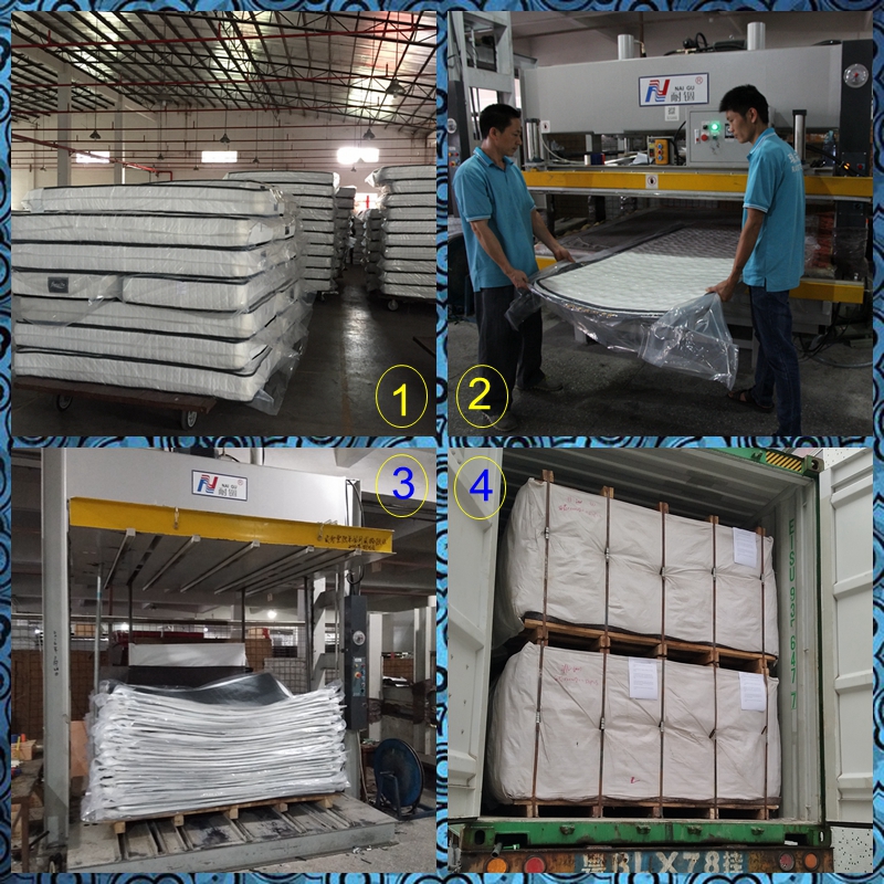 ISPA Tight Top Firm 25cm Height Pocket Spring Mattress