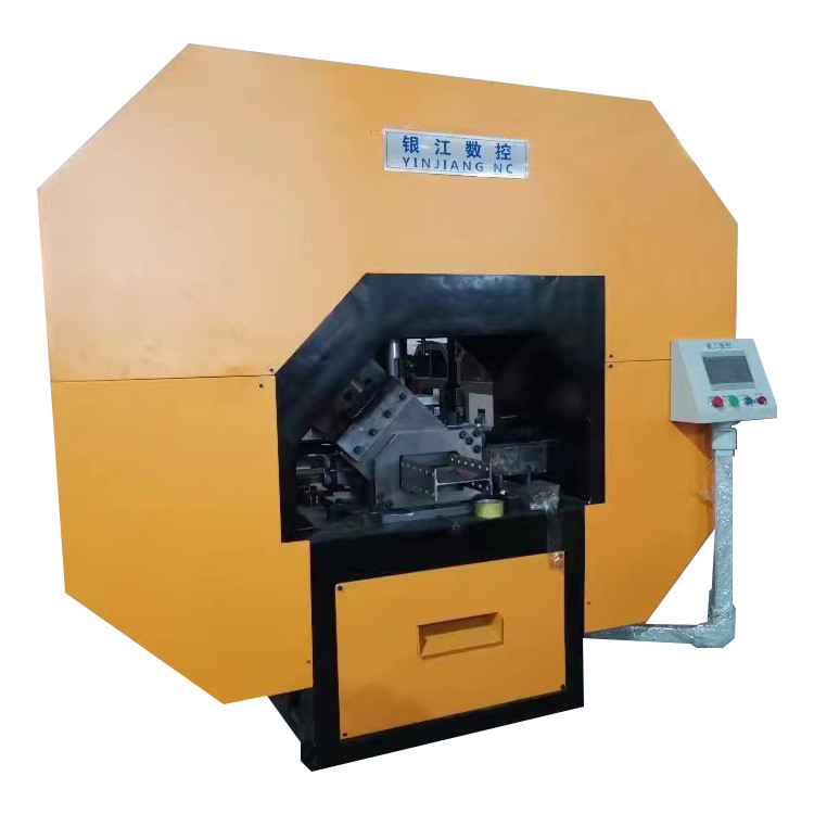 6m Flat Steel Channel Steel Automatic Punching And Shearing Machine