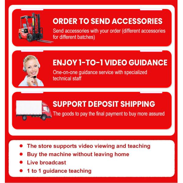 60V Small Manual Forklift 2.5T Wheel Electric Forklift Self Loading Forklift Truck