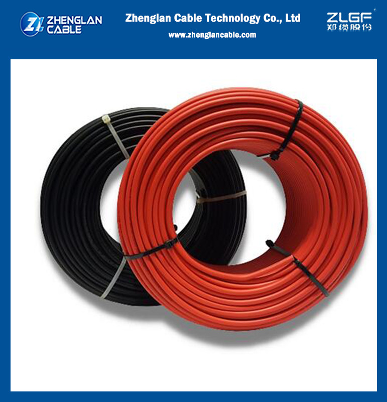 1.5kv XLPO Insulated Tinned Copper Solar Wire 4MM 6MM 10MM PV Cable DC Solar Power Cable