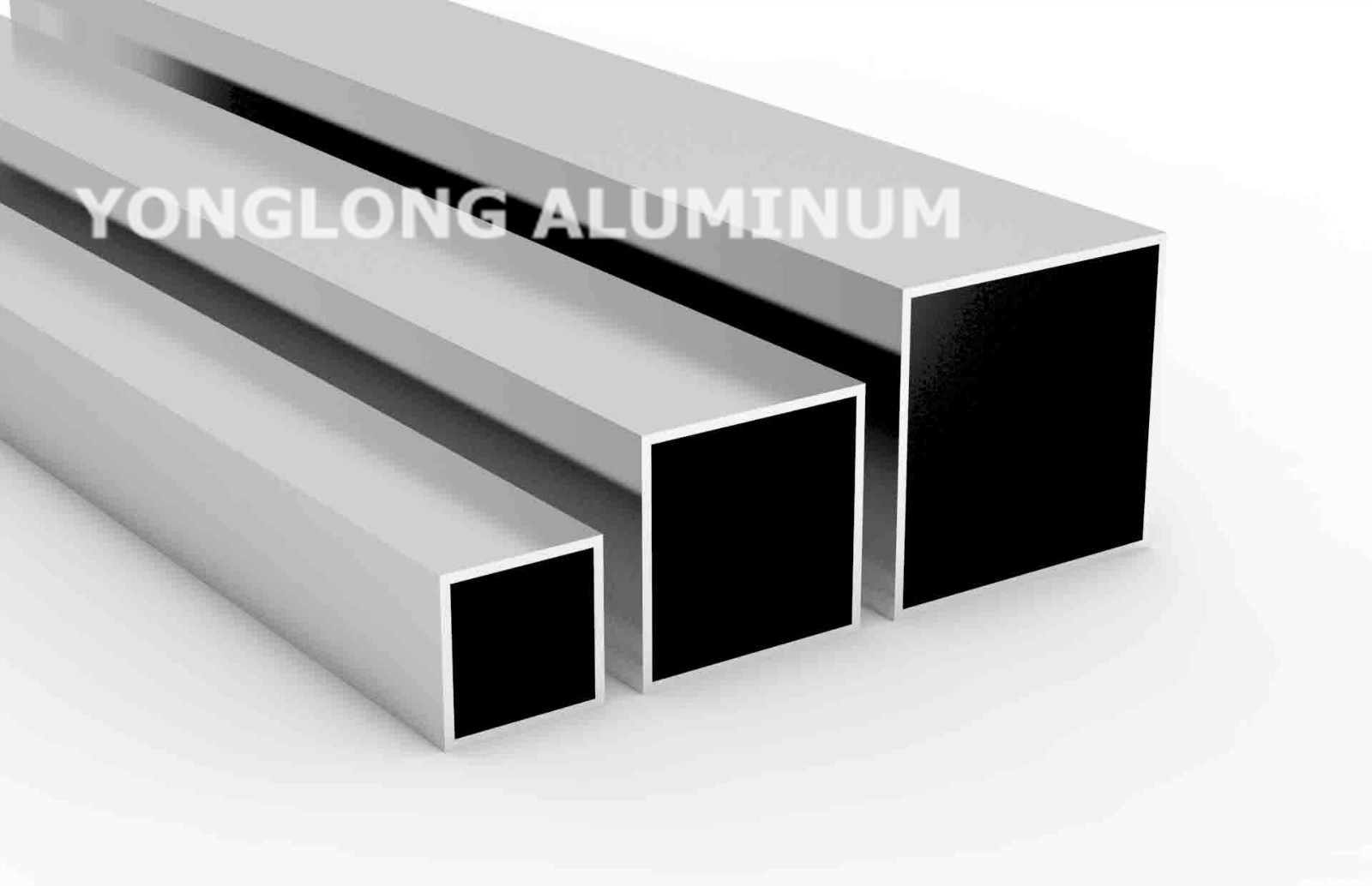 Spray Powder Coated Aluminum Curtain Wall Profile Length Customized