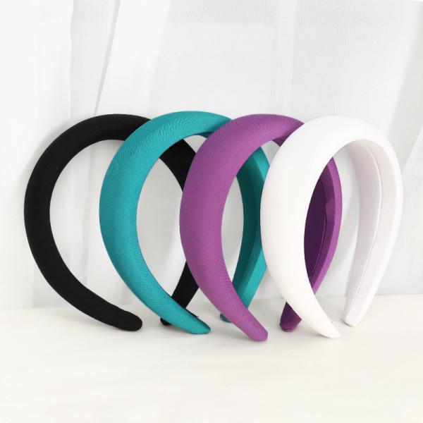 Candy Color Women Sponge Headband Wide Edge Female Makeup Hairbands Korean Hair