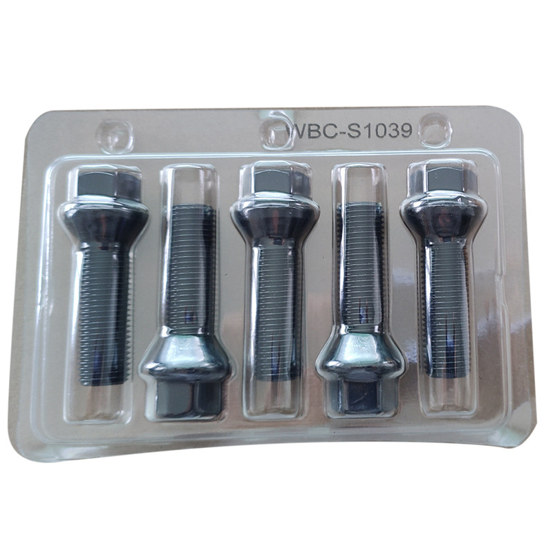Shank 55 mm Grade 12.9 Extended Wheel Bolts for MERCEDES AMG E/S Series