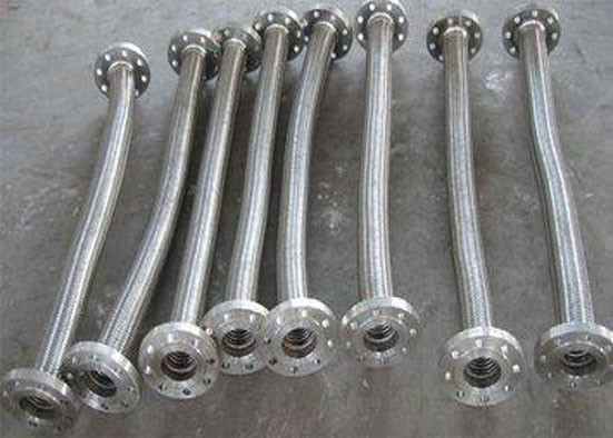 DN400 A403 WP304 Stainless Steel Flexible Hose With Flange