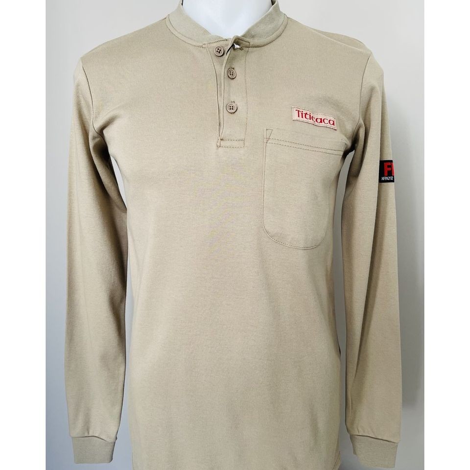 Big And Tall Long Sleeve 4XL Fire Resistant Shirts For Men