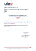 Dongguan Zhongwei Metal Products Co., Ltd Certifications