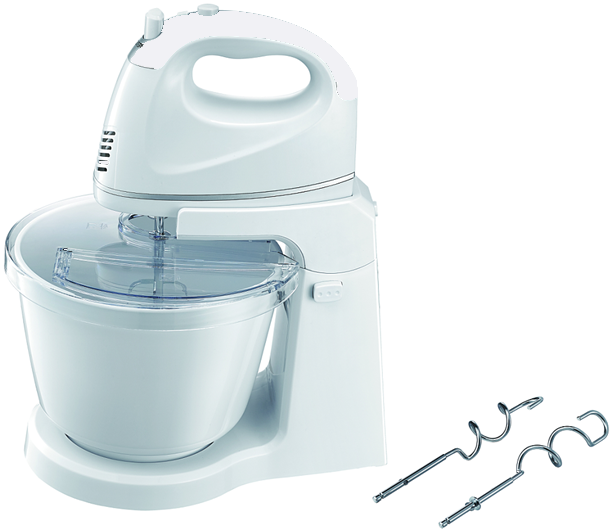 HM502 hand mixer & beater with plastic or stainless steel bowl
