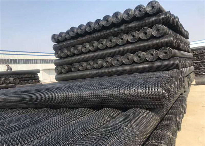 High Strength Polyethylene Width 4m Geogrid For Gravel Roads