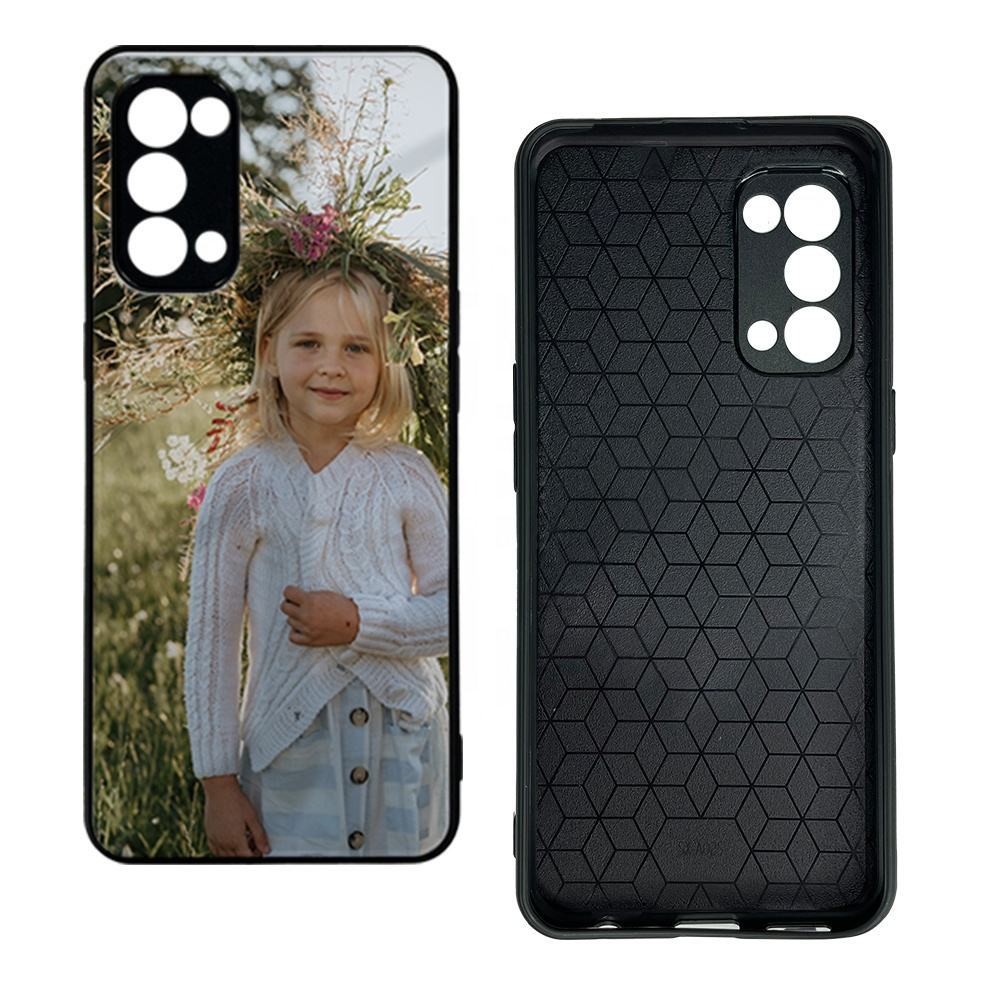 2D Blank Sublimation Glass Phone Case Custom Tempered Glass Sublimation Phone Cases Blanks