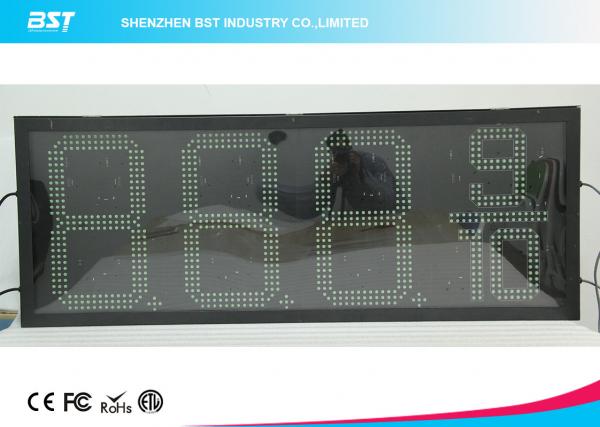 Outdoor Waterproof LED Gas Price Display High Brightness For Gas / Petrol Station