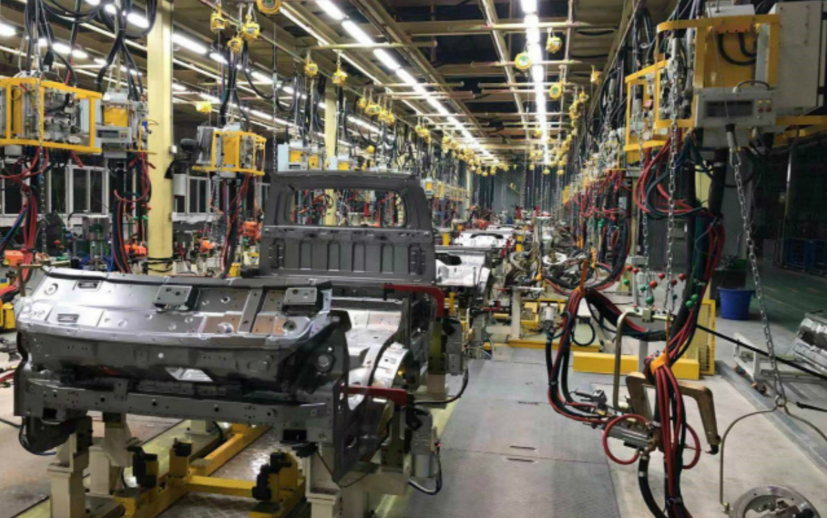 Across Automobile D7 Automatic Welding Production Line Project
