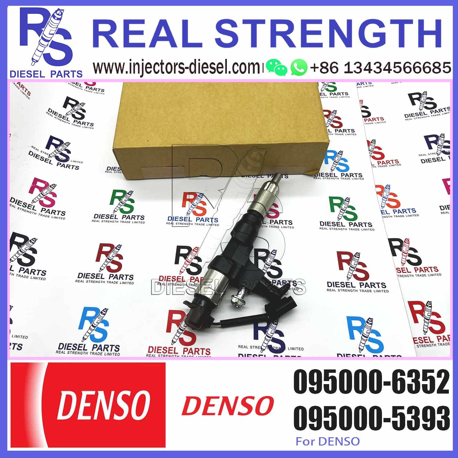High Quality Fuel injector 095000-6353 095000-6350 095000-6352 for JQ5E/J06 Excavator 200/230/250/260-8