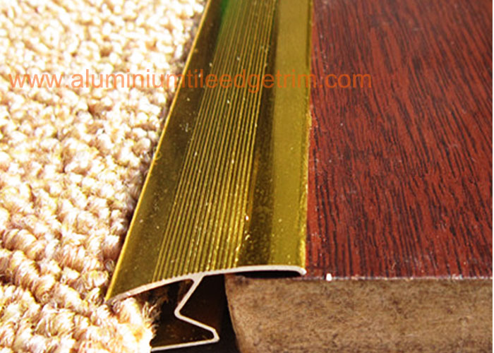 aluminium Z bar carpet trim for carpet and laminate floor transiton
