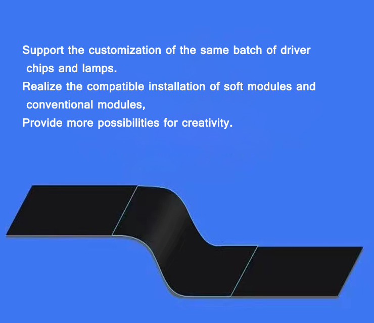 Flexible LED Display 320mm*160mm Flexible Full Color Curved Programmable LED Display Soft Module Video