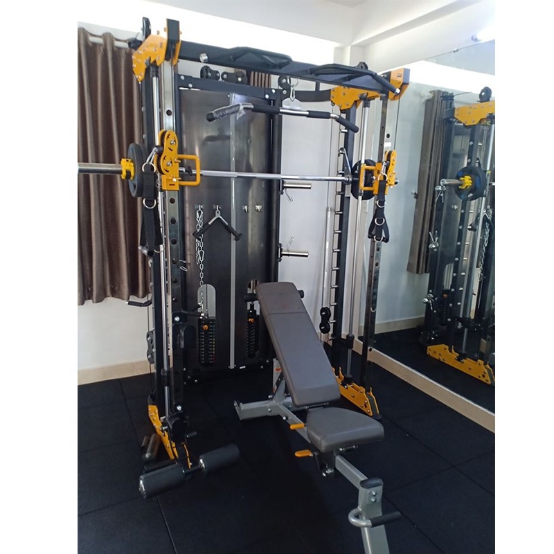 Home Gym Equipment Pull up Chest Press Comprehensive Training Smith Machine Multi Functional