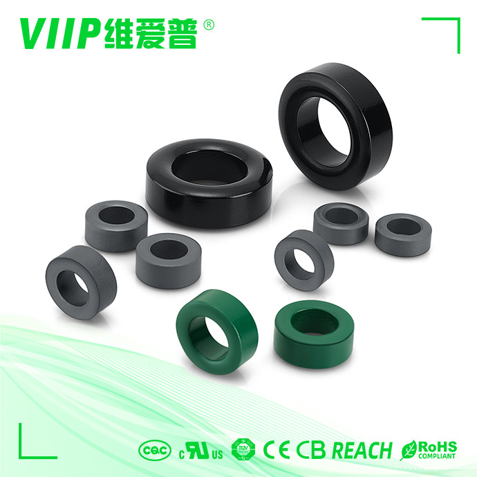 Black Magnetic Ferrite Rings Around Cables 40.6X15X27.4mm