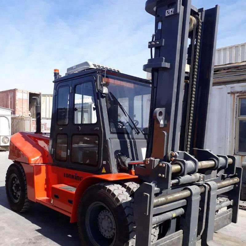 3 Stage Port Material Handling Equipment LG30DT Light Weight 16 Ton Hydraulic Hand Forklift