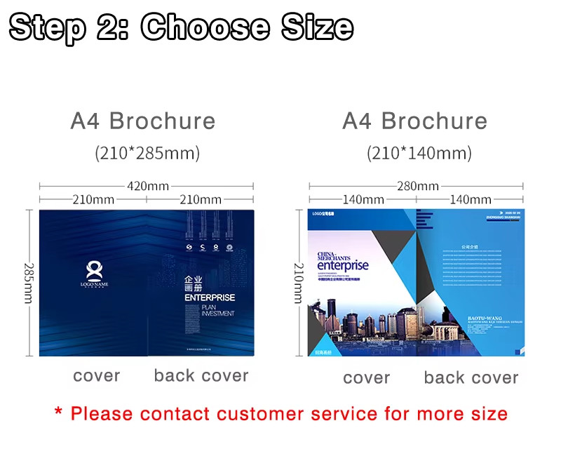 High Quality Custom printing luxury paper product booklet brochure catalogue