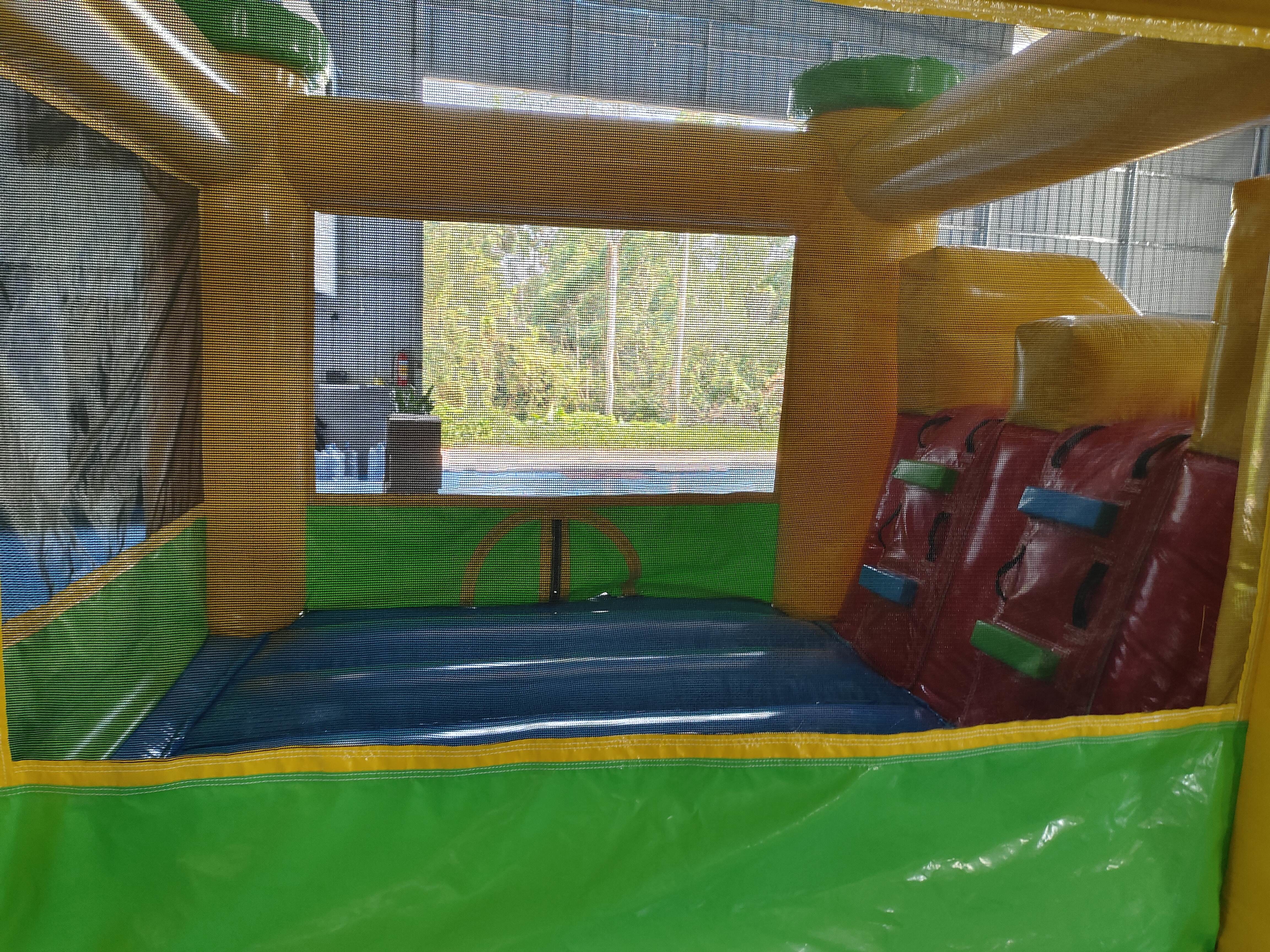 Commercial Popular Inflatable Bouncy Castle Inflatable Bounce House With Slide Combo Jumping Park For Kids