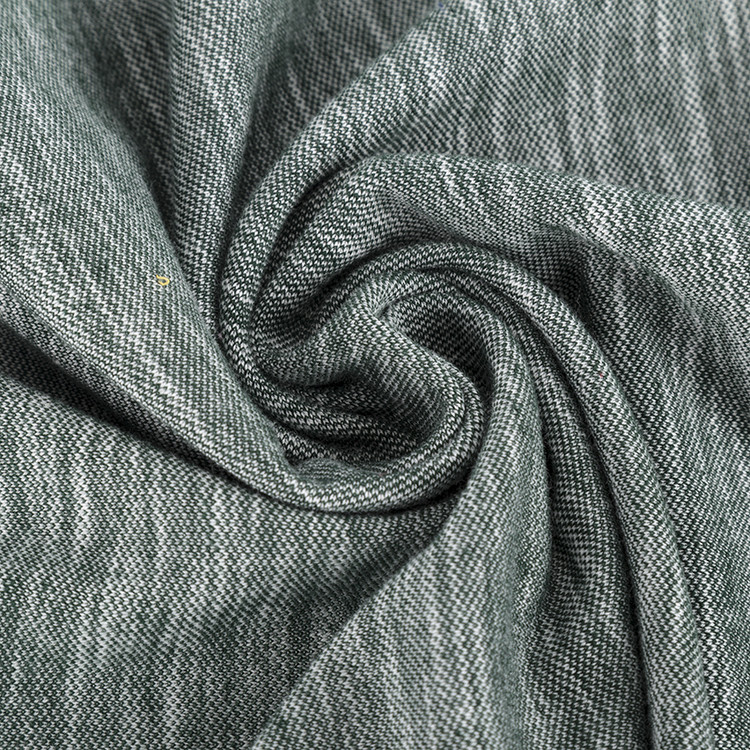 Wear Resistant Yarn Dyed Shirt Fabric , Breathable 210g T Shirt Cotton Fabric