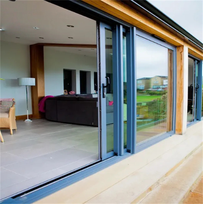 Aluminum Waterproof Sliding Doors for Residential and Commercial