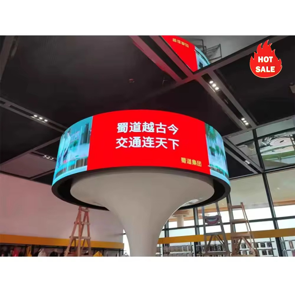 Original Type Flexible Soft Screen Vertical Indoor LED Display Screens for Wedding