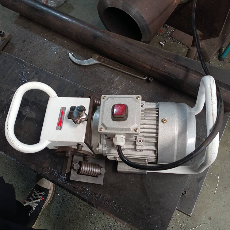 Flat Chamfering Portable Plate Beveling Machine 2870r/Min Plate Milling Machine