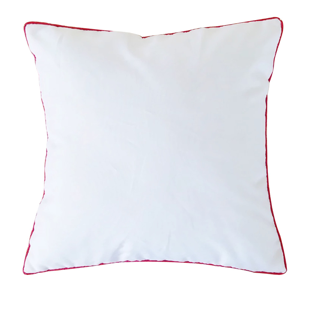 Colored Edge Oxford Cloth Sublimation Pillow Case For Custom Photo Printing