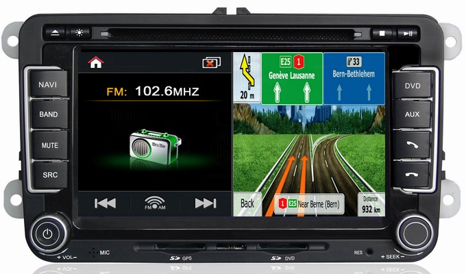 Ouchuangbo 800*480 HD resolution car auto dvd for VW Universal with 3G/Wifi hot selling OCB-004