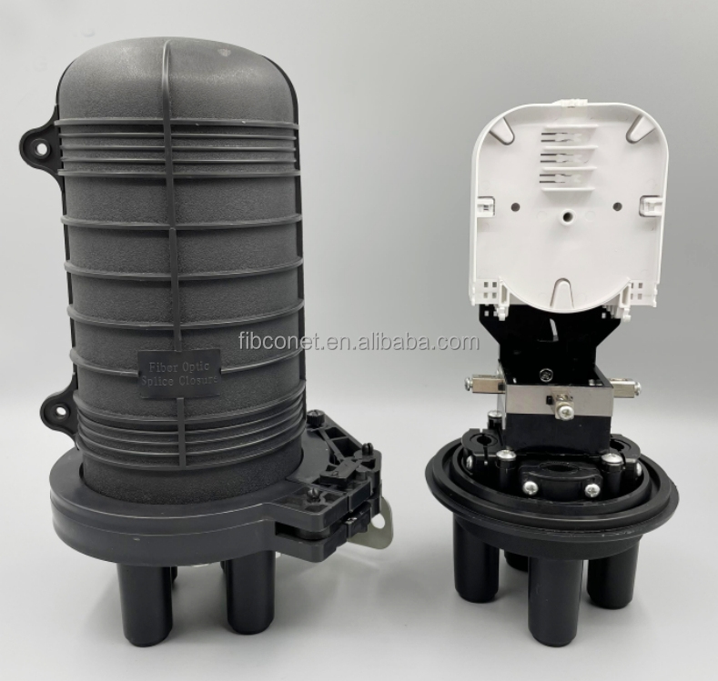 48-Core FTTH Outdoor 288 Fiber Optic Cable Dome Splice Closure for Harsh Environments
