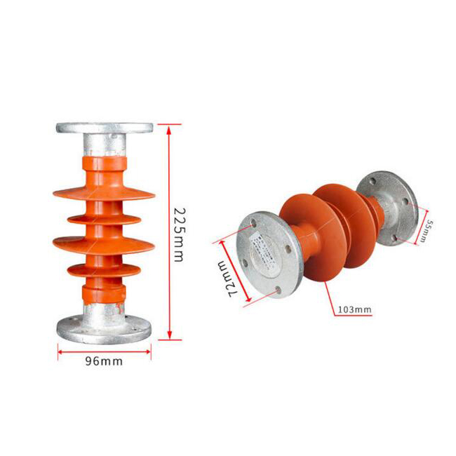 10KV Outdoor high voltage composite post insulator