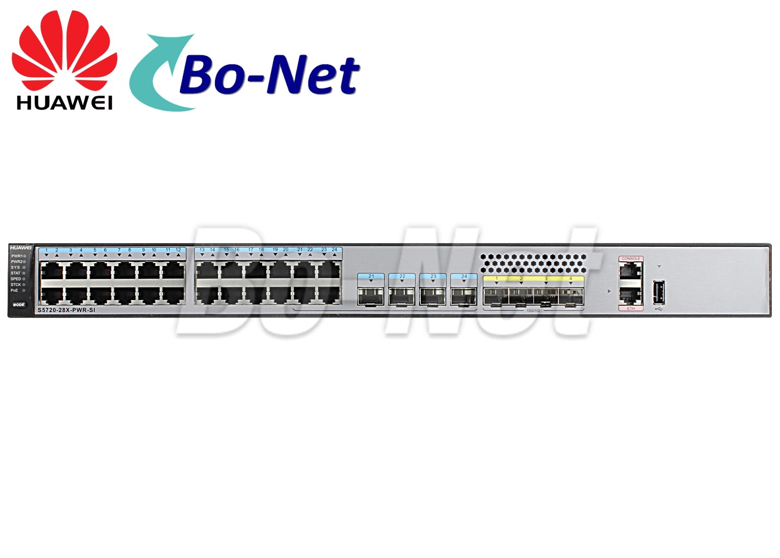 96 Mpps PoE Gigabit Ethernet Switch S5720-28X-PWR-SI-AC
