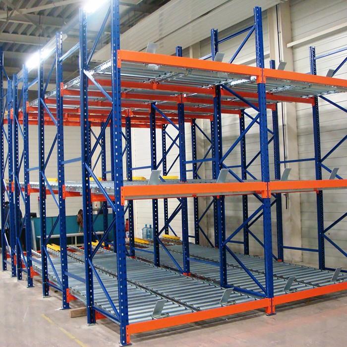 Corrosion Protection Pallet Live Racking FIFO System Heavy Duty Height 2000-4500MM