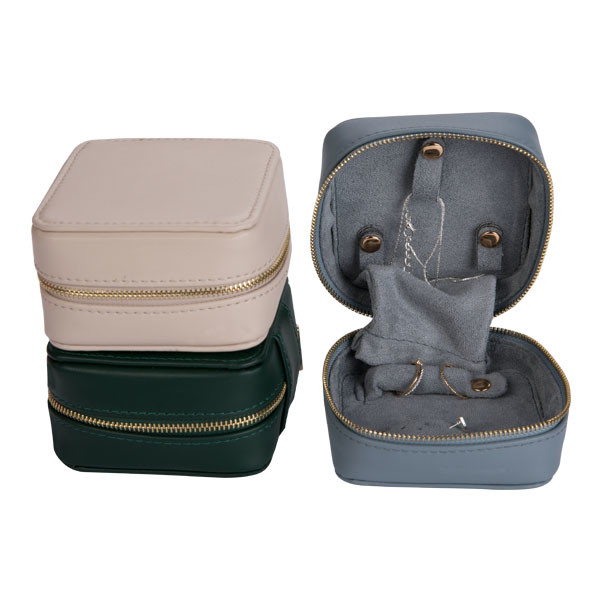 CE FCC Approval Rzj-P001 Zippered Travel Mini Jewelry Organizer