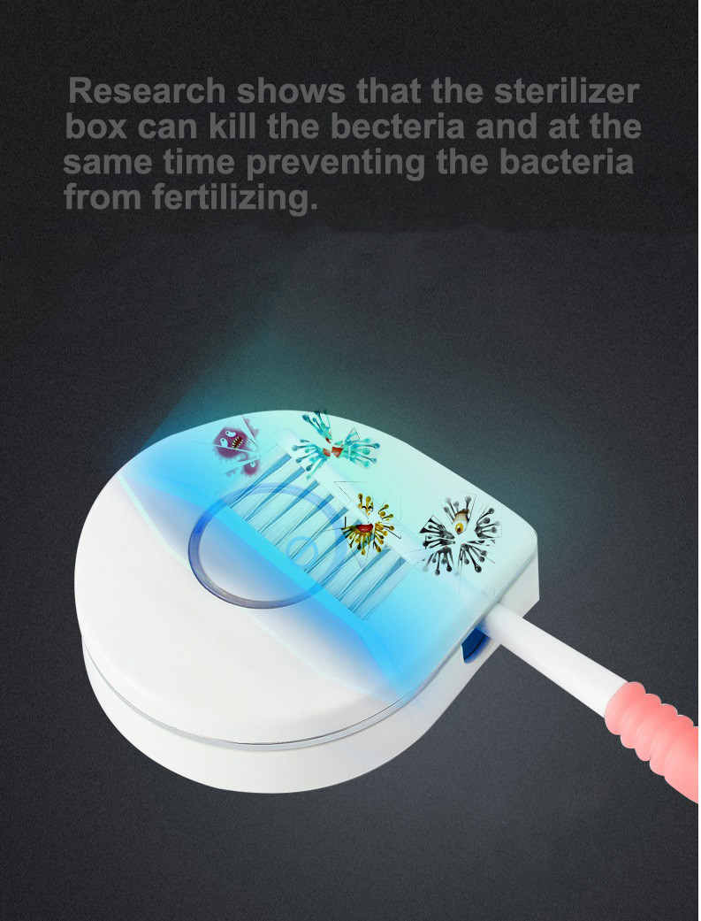 Toothbrush Sterilizer UVC Light Bulb 275nm Ultraviolet Light Disinfection Rate 99.99%