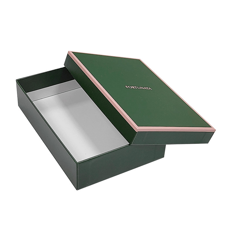 Luxury Lid And Base Rigid Boxes Custom Design Scarves Hijab Box Set Gifting Packaging For Hijab Hair Accessories