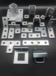 Pregalvanized Slotted Flat Plate Custom Unistrut Fitting Brackets