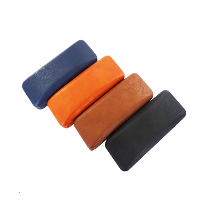 Simple Design PU Metal Glasses Case For Men Pressure Resistant